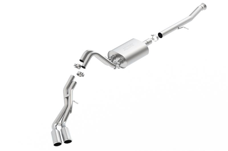 Borla 15-16 Cadillac Escalade ESV/Yukon Denali XL 6.2L V8 AT Split Side Ext SS S-Type CB Exhaust - 140653