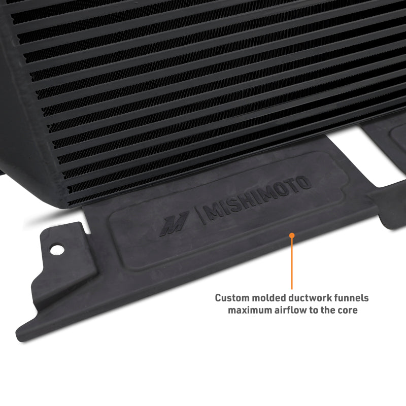 Mishimoto 2024+ Toyota Tacoma Performance Intercooler - Black - MMINT-TAC-24BK