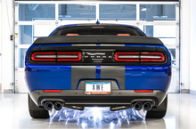 Load image into Gallery viewer, AWE Tuning 2017+ Dodge Challenger 5.7L Track Edition Exhaust - Chrome Silver Quad Tips - 3015-42144