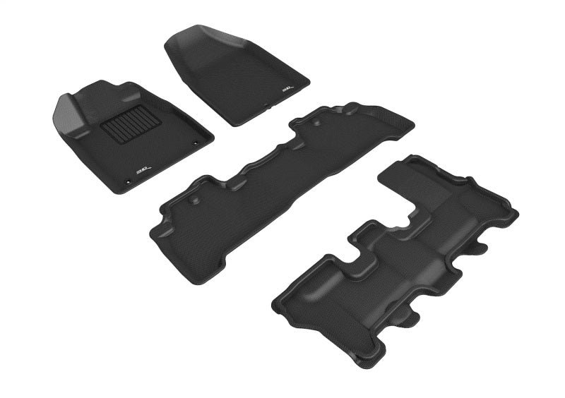 3D MAXpider 07-13 Acura MDX Kagu Black Full Set - L1AC00001509
