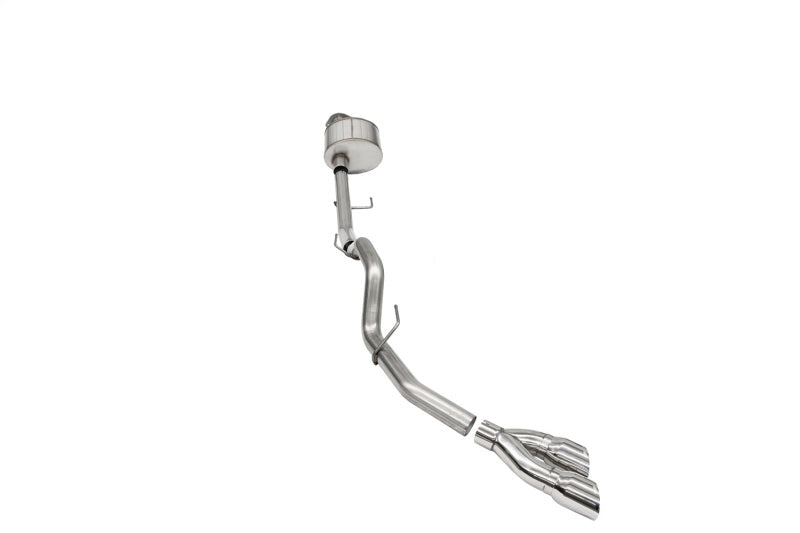 Corsa 2021-2025 Ford F-150 Regular Cab/6.5in Bed 5.0L V8 Xtreme Cat-Back Single Side Exit-Polished - 21142