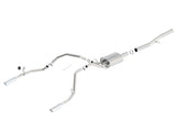 Borla 14 Silv/Sierra 1500 EC Std/CC Short 143.5in WB ATAK Single Split Rear Exit Cat-Back Exhaust - 140572