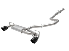 Load image into Gallery viewer, aFe Hyundai Veloster N 21-22 L4-2.0L (t) Takeda Cat-Back Exhaust System- Black Tips - 49-37030-B