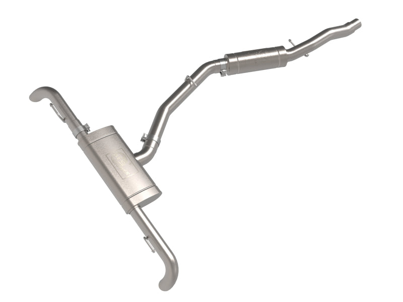 aFe MACH Force-Xp 17-21 Audi Q5 L4-2.0L (T) 3in to 2.5in Stainless Steel Cat-Back Exhaust System - 49-36447