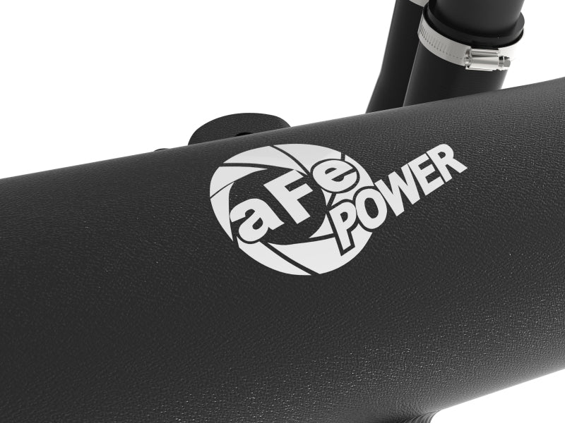 aFe 22-24 Ford Bronco Raptor V6-3.0L BladeRunner Aluminum Hot and Cold Charge Pipe Kit - Black - 46-20754-B