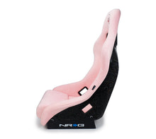 Load image into Gallery viewer, NRG FRP Bucket Seat Prisma Edition w/ Pearlized Back and Pink Alcantara (Medium) - FRP-303PK-PRISMA