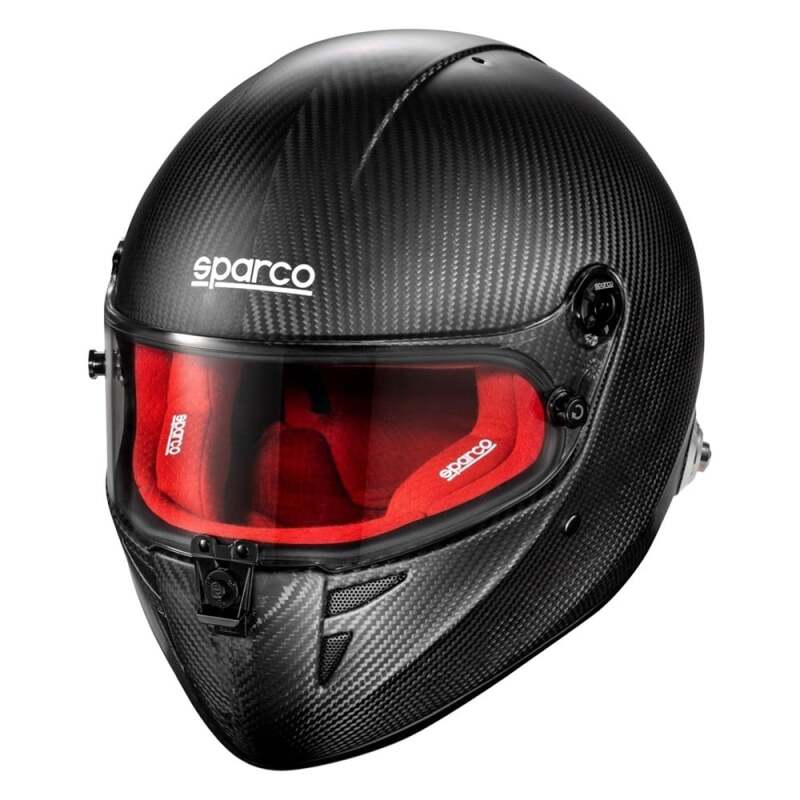 SPARCO Stealth RF Carbon Helmet - X Small - Red - BRH0003B0R010XS