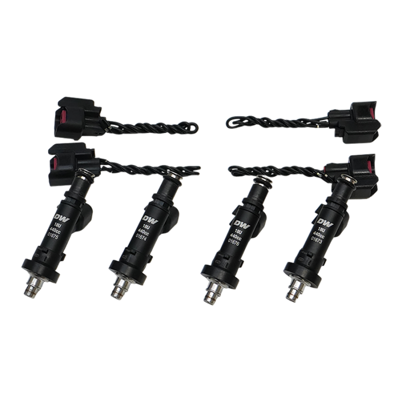 DeatschWerks 91-01 Acura Integra / 92-00 Honda Civic OBD I and II B/D/H Series 450cc Injectors - 18U-04-0450-4