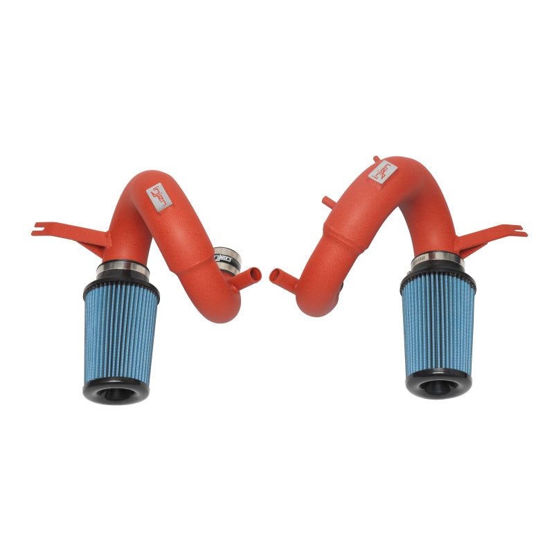 Injen 18-20 Kia Stinger 3.3L Twin Turbo Wrinkle Red Short Ram Air Intake - SP1350WR