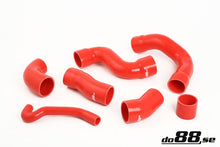 Load image into Gallery viewer, do88 Audi S3/TT/Seat Leon Cupra R 1.8T Intercooler Hoses - Red - DO88-KIT79R