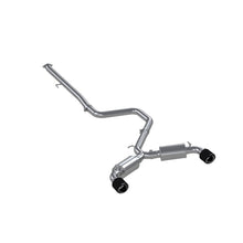 Load image into Gallery viewer, MBRP 2019+ Hyundai Veloster N 2.0L Turbo 3in Cat Back - T304 Stainless - Carbon Fiber Tip - S47063CF