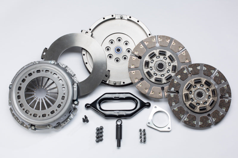 South Bend Clutch 89-93 Dodge Cummins 5.9L w/ Getrag Trans Street Dual Disc Clutch Kit - SDD3250-5G