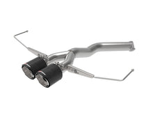 Load image into Gallery viewer, aFe Takeda 3in-2.5in 304 SS Axle-Back Exhaust w/ Carbon Tip 19-20 Hyundai Veloster I4-1.6L(t) - 49-37012-C