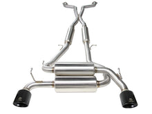 Load image into Gallery viewer, aFe Takeda 2-1/2 in 304 SS Cat-Back Exhaust System Infiniti G37 08-13/Q60 14-15 V6-3.7 w/ Black Tips - 49-36103-B