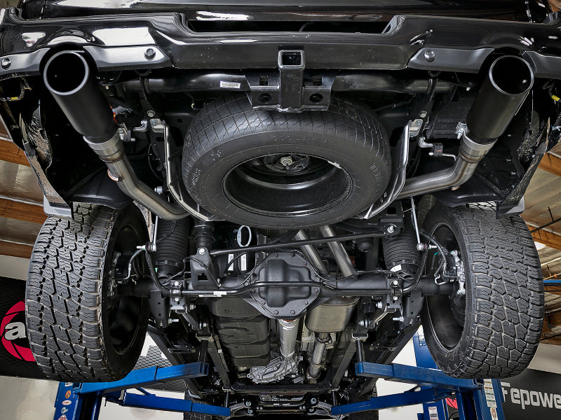 aFe MACH Force-Xp 3in 409 SS Cat-Back Exhaust 2019 RAM 1500 V8-5.7L w/ Black Tip - 49-42059-B
