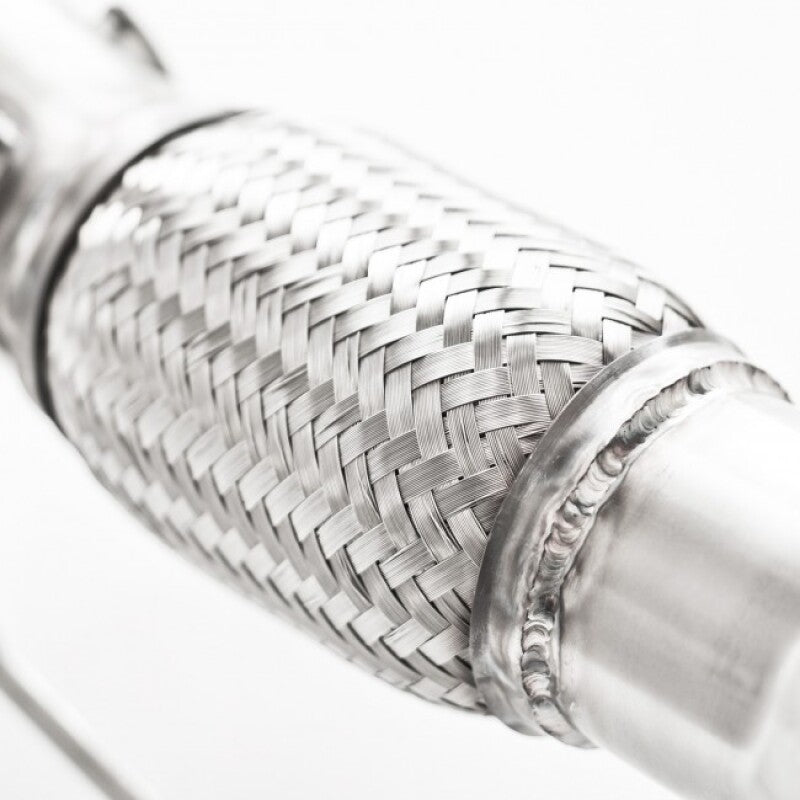 Stainless Works 2013-18 Ford Focus ST 3in High-Flow Cats Downpipe Factory Connection - FC13DPCAT