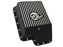 Load image into Gallery viewer, aFe Transmission Pan (Black); Ford Diesel Trucks 03-10 V8-6.0/6.4L (td)