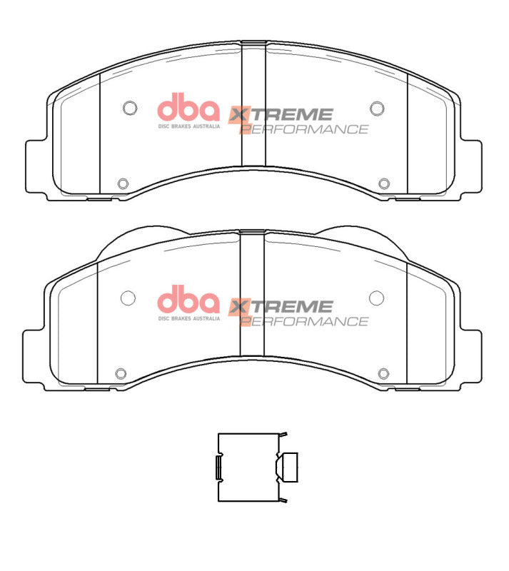 DBA 10-20 Ford Expedition Front XP Performance Brake Pads - DB15121XP
