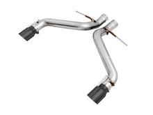 Load image into Gallery viewer, AWE Tuning 16-19 Chevrolet Camaro SS Axle-Back Exhaust - Track Edition (Diamond Black Tips) - 3020-33053