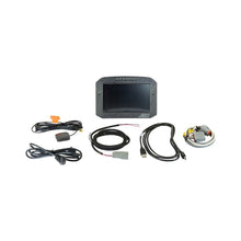 Load image into Gallery viewer, AEM CD-7LG Carbon Logging Flush Digital Dash Display w/ Internal 20Hz GPS &amp; Antenna - 30-5703F
