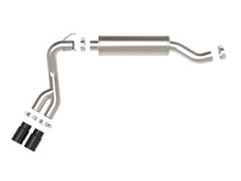 Load image into Gallery viewer, aFe POWER Rebel Series 3.5in SS Cat Back Exhaust w/Black Tips 19-21 RAM V8-6.4L Hemi - 49-42082-B