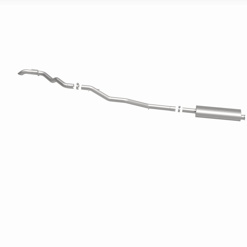 MagnaFlow 2020 Jeep Gladiator 2.5in Rock Crawler Series Single Rear Exit SS Cat-Back Exhaust w/o Tip - 19486