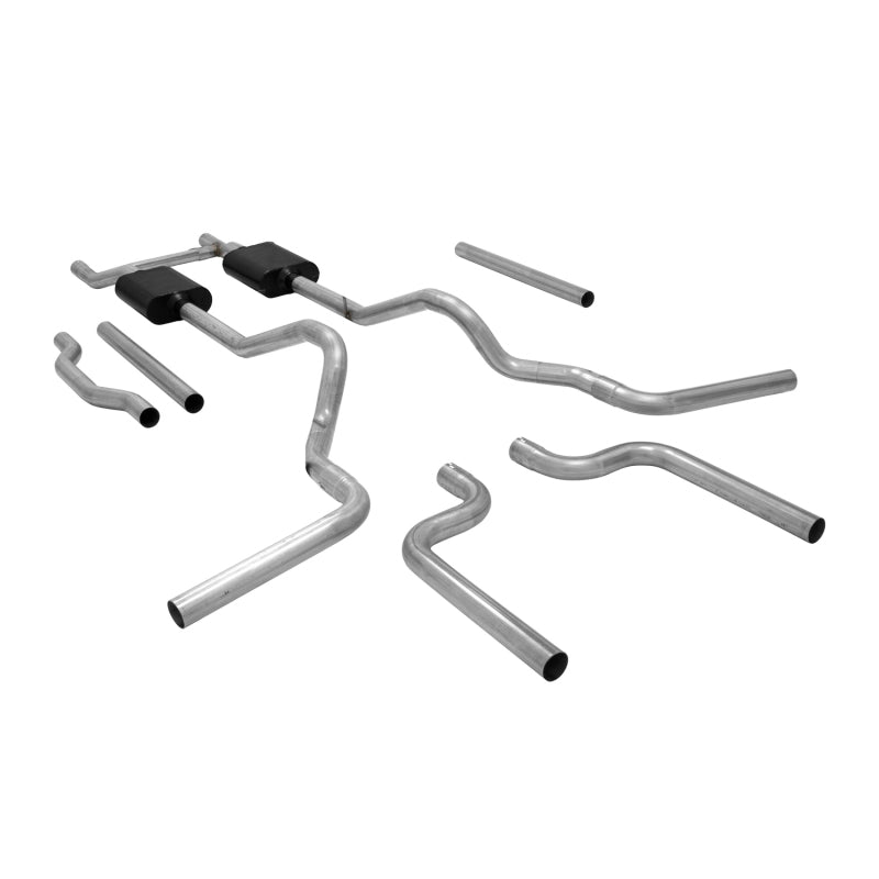 Flowmaster 73-74 GM C10/C20 American Thunder Header-Back Exhaust System - 17742