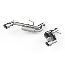 Load image into Gallery viewer, MBRP 16-19 Chevrolet Camaro 2.5in Aluminum Non NPP Axle Back Exhaust System - 4in Dual Wall Tips - S7038AL