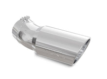 Load image into Gallery viewer, MBRP Universal Tip 6in OD 5in Inlet 15.5in Length 30 Deg Bend Angled Rolled End T304 - T5154