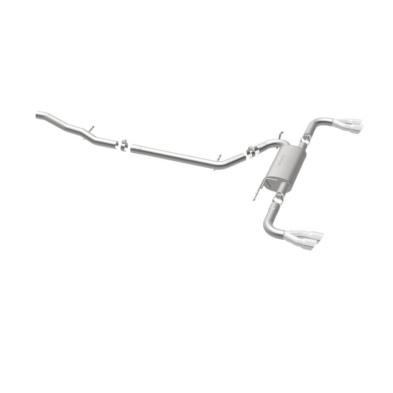 MagnaFlow 15-17 GMC Terrain V6 3.6L 409SS Cat-Back Exhaust Quad Split Rear with 3in Polished Tips - 19114