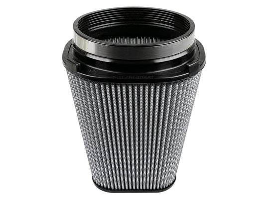 aFe Magnum FORCE Intake Rplcmnt Air Filter(7-1/2x5-1/2)IN F x (9x7)IN B x (5-3/4x3-3/4)IN T x 10IN H - 21-90110