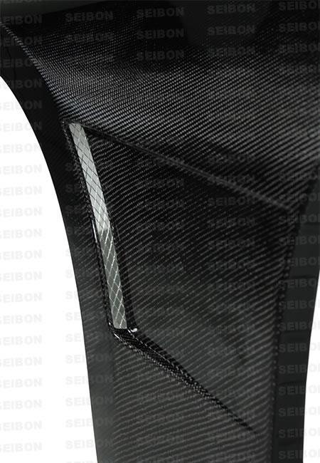 Seibon 09-10 Nissan 370z 10mm Wider Carbon Fiber Fenders - FF0910NS370