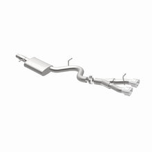 Load image into Gallery viewer, MagnaFlow 12-13 VW Golf L4 2.0L Turbocharged Dual Center Rear Exit Stainless Cat Back Perf Exhaust - 15156