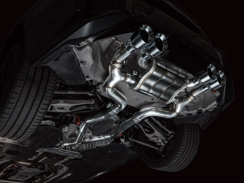 AWE Tuning 23-24 BMW G87 M2 SwitchPath Edition Exhaust - Chrome Silver Tips - 3025-42487