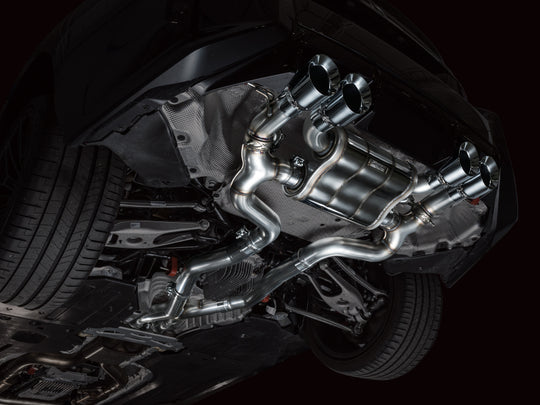 AWE Tuning 23-24 BMW G87 M2 SwitchPath Edition Exhaust - Chrome Silver Tips - 3025-42487