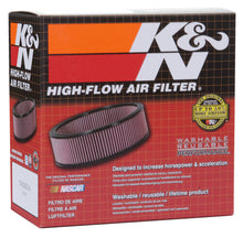 Load image into Gallery viewer, K&amp;N Custom Racing Assembly - Round Tapered - Red 1.656in Neck Flange - 2.25in Over Height - 56-9327