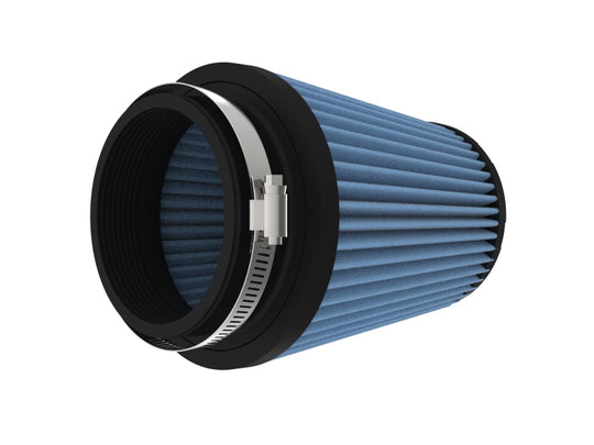 aFe POWER Universal Clamp-On Air Filter w/ D2 Dura-Dry Media - 4in F x 6in B x 4-3/4in T x 7in H - 21-40011V