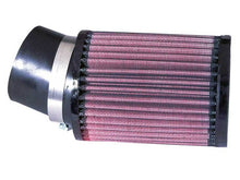 Load image into Gallery viewer, K&amp;N Filter Universal Rubber Round Straight Filter 20 Deg Angled 2-7/16in Flange 3-3/4in OD 5in H - RU-1760