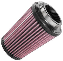 Load image into Gallery viewer, K&amp;N Universal Rubber Filter 2-1/2in Flg / 4-1/2in OD B / 3-1/2in OD T / 6in H - Black Top - RU-5062XD