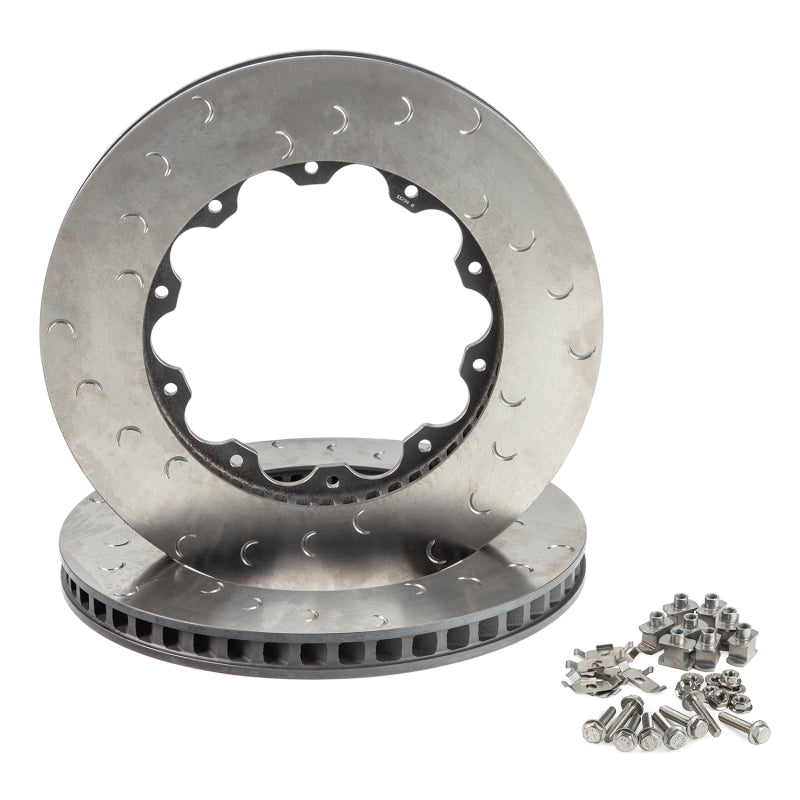 Alcon Nissan R35 GTR Gen 1/2 380X30mm Rotor Ring Kit - Rear Right - ALADKR2175X757C24R