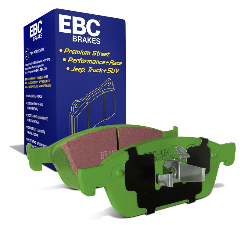 EBC 12+ Ford Focus 2.0 Turbo ST Greenstuff Front Brake Pads - DP22145
