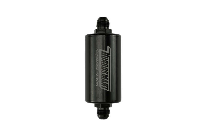 Turbosmart 10um 8AN Inline Fuel Filter - Black - TS-0402-1134