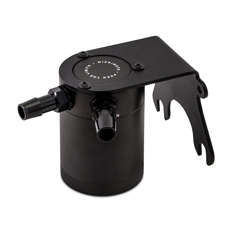 Mishimoto 2018+ Jeep Wrangler JL 3.6L Baffled Oil Catch Can - MMBCC-JLP-18PBE