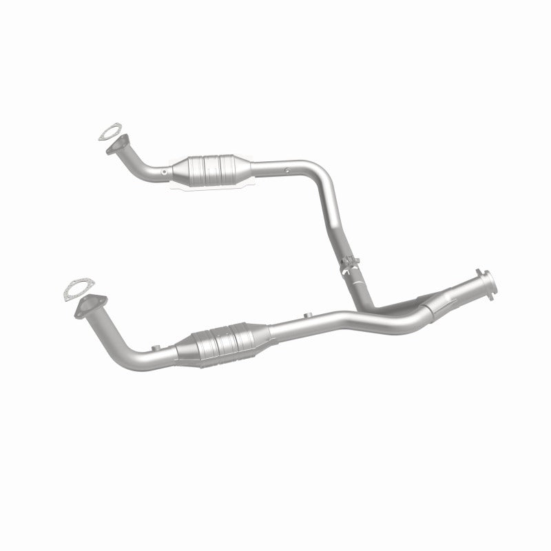 MagnaFlow DF Cat. Conv 95-99 Range Rover 4.0/4.6L GEMS Y-Pipe Assembly *NOT FOR SALE IN CALIFORNIA* - 93694