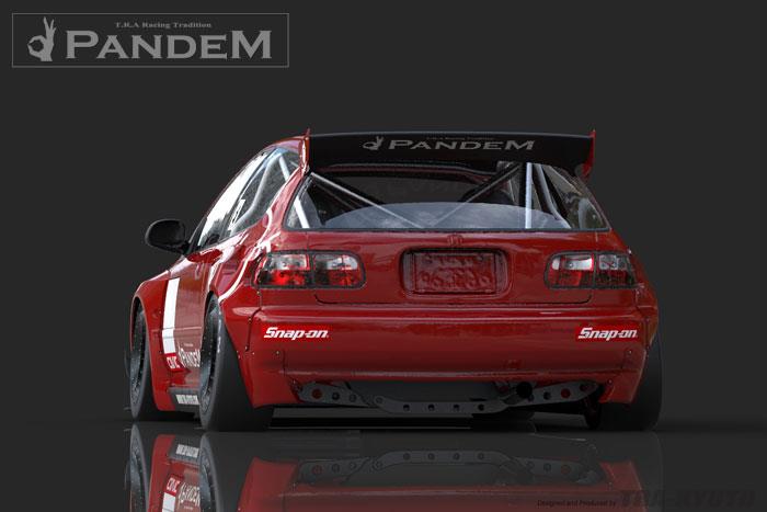 GReddy 92-95 Honda Civic EG Hatchback Pandem Rocket Bunny Front Bumper - 17050111