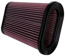Load image into Gallery viewer, K&amp;N Universal Unique Air Filter 7.5in X 4.5in Base x 5.5in X 2.5in Top x 9in Height - RU-5293