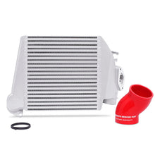 Load image into Gallery viewer, Mishimoto 08-14 Subaru WRX Top-Mount Intercooler Kit - Powder Coated Silver &amp; Red Hoses - MMTMIC-WRX-08SLRD
