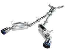 Load image into Gallery viewer, HKS 03-07 G35 Dual Hi-Power Ti Tip Catback Exhaust (SUS304 NO COATING) - 32009-BN002