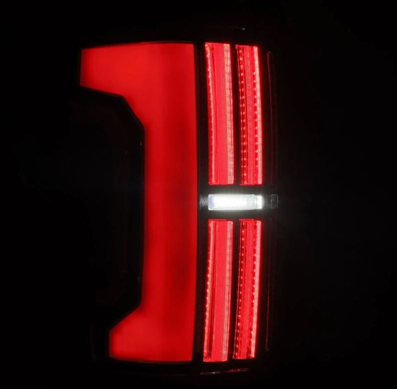 AlphaRex 07-13 Toyota Tundra Nova-Series LED Tail Lights - Alpha-Black - 670042