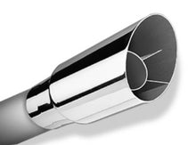 Load image into Gallery viewer, Borla Universal Polished Tip Single Round Angle-Cut (inlet 3in. Outlet 3 1/2in) *NO Returns* - 20122